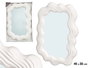 Giftdecor Miroir Plastique Forme Blanche 45x30 cm - Décoration Murale (Set de 12)