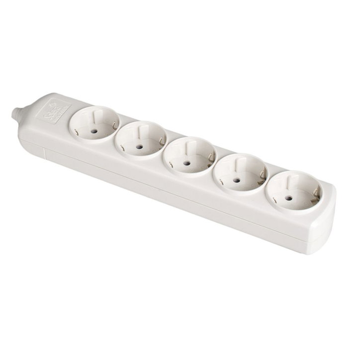 Rallonge 5 prises Schuko sans interrupteur Solera 8005 3500 W 250 V 16 A Rallonge 5 prises Schuko sans interrupteur Solera 8005 3500 W 250 V 16 A