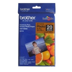 Brother Innobella Papier Photo Brillant Premium Plus 260g/m² 20 Feuilles 10x15cm LBP71