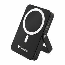 Verbatim Power Bank avec support MagSafe sans fil 10000 mAh - Noir