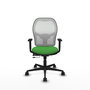 PIQUERAS Y CRESPO Chaise de bureau Jorquera Synchrone Vert