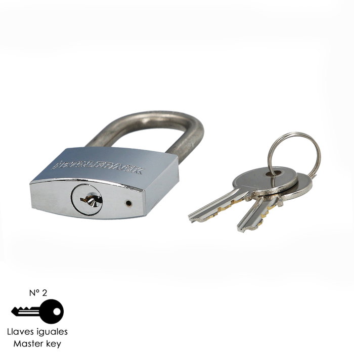 WOLFPACK LINEA PROFESIONAL Cadenas Inoxydable Arco Largo 40mm