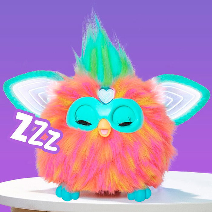 HASBRO Furby - Peluche interactive musicale en espagnol - 5 modes vocaux, 600+ phrases et chansons, accessoires inclus - Jouet pour enfants +6 ans HASBRO Furby - Peluche interactive musicale en espagnol - 5 modes vocaux, 600+ phrases et chansons, accessoires inclus - Jouet pour enfants +6 ans
