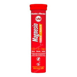 VM Magnésio + Vitamina B2 + Vitamina B6 17 Comprimés Effervescents