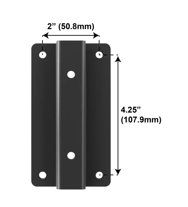 IsoAcoustics V120 Adaptateur 50x107 pour montage enceinte mural ou plafond