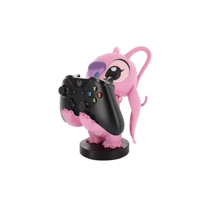Exquisite Gaming Cable Guys - Figurine-Support Stitch Angel (Disney Lilo & Stitch) - Support de manette, télécommande ou smartphone pour PS5, Xbox Series X|S, Switch - 20 cm Exquisite Gaming Cable Guys - Figurine-Support Stitch Angel (Disney Lilo & Stitch) - Support de manette, télécommande ou smartphone pour PS5, Xbox Series X|S, Switch - 20 cm