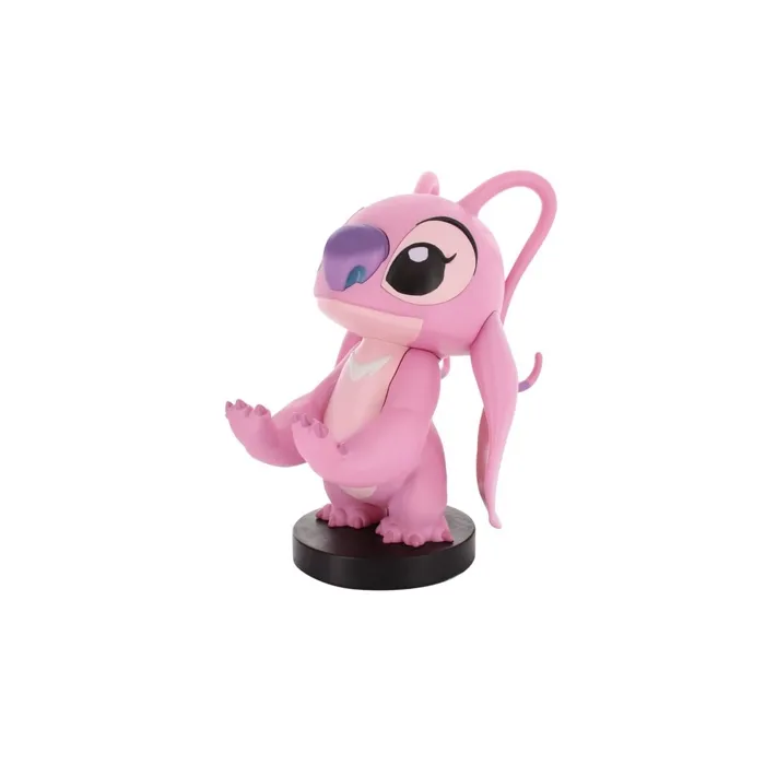 Exquisite Gaming Cable Guys - Figurine-Support Stitch Angel (Disney Lilo & Stitch) - Support de manette, télécommande ou smartphone pour PS5, Xbox Series X|S, Switch - 20 cm Exquisite Gaming Cable Guys - Figurine-Support Stitch Angel (Disney Lilo & Stitch) - Support de manette, télécommande ou smartphone pour PS5, Xbox Series X|S, Switch - 20 cm