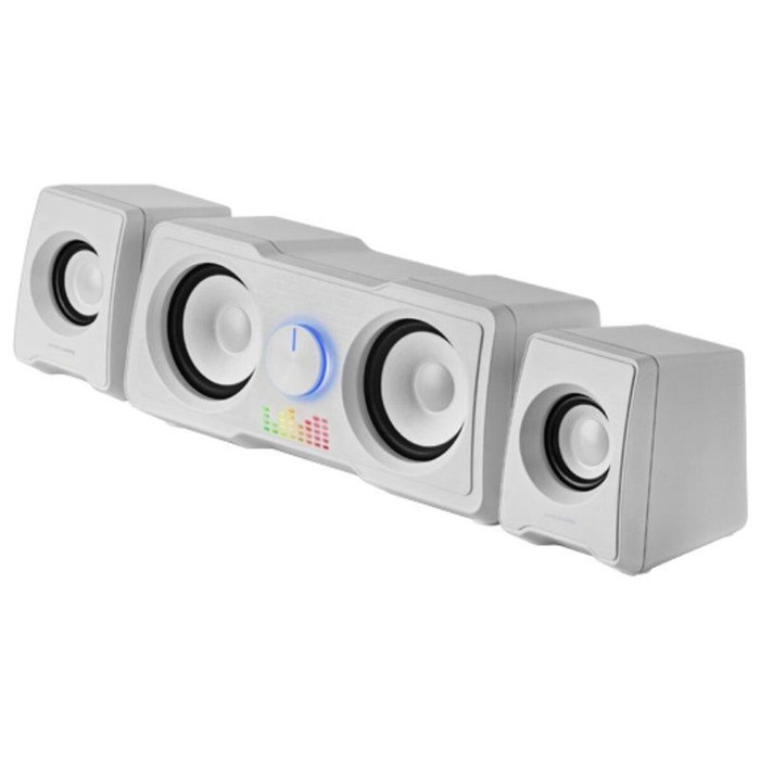 Haut-parleurs de PC Mars Gaming MS22 Blanc 35 W 4 W