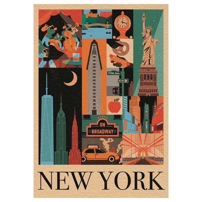 CLEMENTONI Puzzle Style In The City New York 1000pzs CLEMENTONI Puzzle Style In The City New York 1000pzs