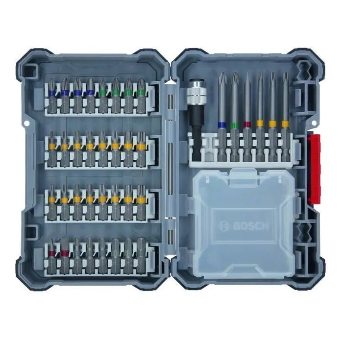 Bosch Professional Set d'embouts de vissage 40 pièces en acier S2 Bosch Professional Set d'embouts de vissage 40 pièces en acier S2