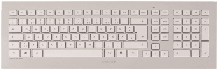 Cherry DW8000S / JD-0310DE Souris et clavier AZERTY sans fil, argenté Cherry DW8000S / JD-0310DE Souris et clavier AZERTY sans fil, argenté