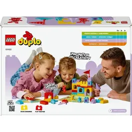 Lego DUPLO 10450 Jeu de construction Le château d'Hopsy, 47 pièces avec 3 figurines d'animaux, jouet éducatif pour enfants à partir de 3 ans