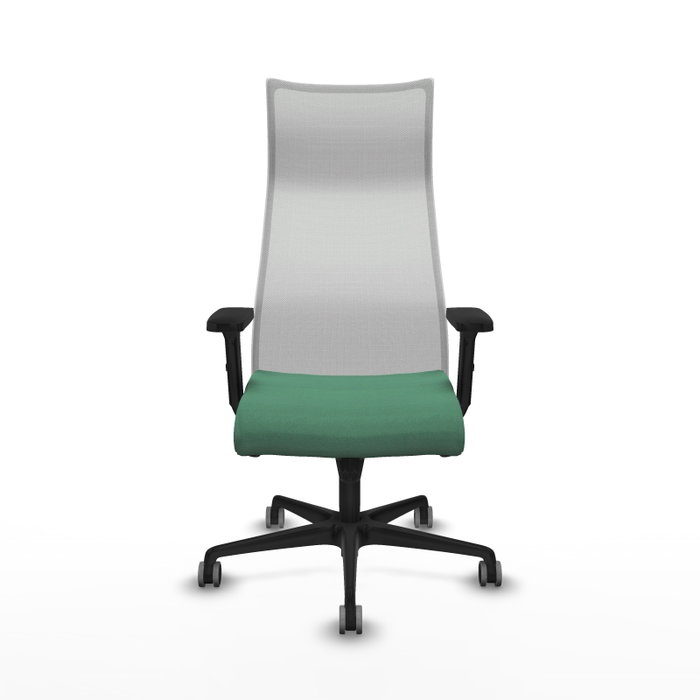 Piqueras y Crespo Chaise de Bureau Albacete Vert émeraude et Blanc Piqueras y Crespo Chaise de Bureau Albacete Vert émeraude et Blanc