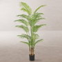 BigBuy Home Plante décorative Areca 180 cm en Polyuréthane et Ciment