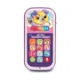 Vtech Baby Allô Bébé Messages Magiques Rose - Téléphone éducatif avec touches lumineuses, enregistrement vocal et visage de chien lumineux - Pour enfants de 9 à 36 mois
