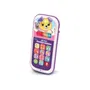 Vtech Baby Allô Bébé Messages Magiques Rose - Téléphone éducatif avec touches lumineuses, enregistrement vocal et visage de chien lumineux - Pour enfants de 9 à 36 mois