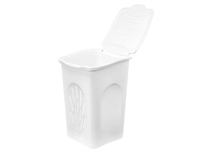 Stefanplast Pongotodo Primavera 50L Blanc Plastique 37x56x39cm (Set de 6)