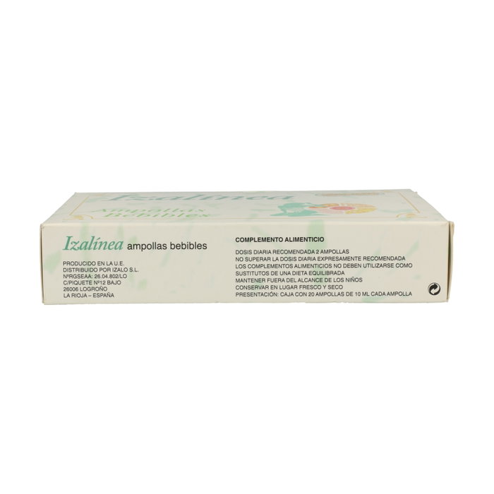 Izalo Izalinea L-Carnitine Brûleur de Graisses 20 ampoules de 10 ml