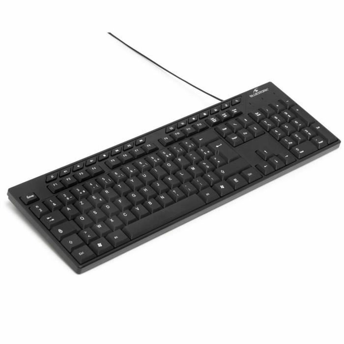 Bluestork MEDIA OFFICE Clavier Filaire AZERTY Noir