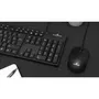 Bluestork Media Office - Clavier filaire AZERTY - Avec 15 touches multimédias - Compatible Windows - Noir