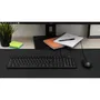 Bluestork Media Office - Clavier filaire AZERTY - Avec 15 touches multimédias - Compatible Windows - Noir