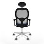 Piqueras y Crespo Chaise de Bureau 3D086G1 Bleu marine