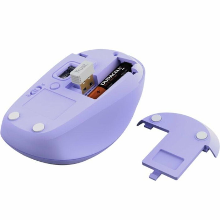 Souris sans-fil Trust Yvi+ Pourpre 1600 dpi