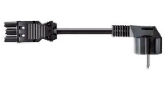 Bachmann Câble d'alimentation, GST18i3, prise droite à contact de terre, connecteur Wieland GST18i3, 10 m, H05VV-F 3G 1.5 mm² Bachmann Câble d'alimentation, GST18i3, prise droite à contact de terre, connecteur Wieland GST18i3, 10 m, H05VV-F 3G 1.5 mm²