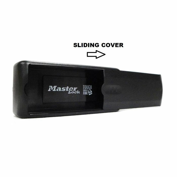 Master Lock 207EURD Boîte à Clés Magnétique Noir