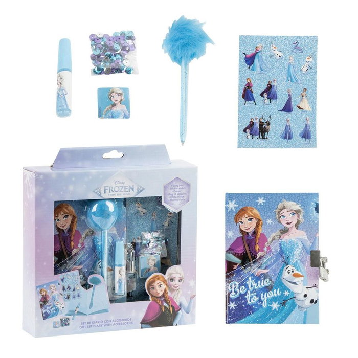 Frozen Disney - Blister Diario (Agenda / Journal) - Taille 23,5 x 25 x 5,5 cm