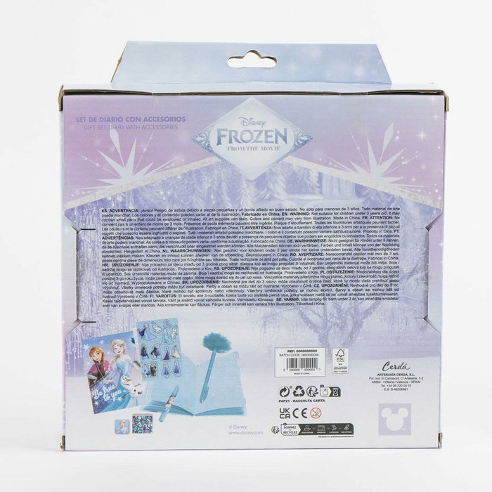 Ensemble de Papeterie Frozen Multicouleur