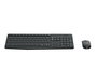 Logitech MK235 - Combo clavier et souris sans fil 2.4 GHz, clavier QWERTY US International pleine taille avec pavé numérique, souris optique, autonomie 3 ans, portée 10 m