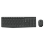 Logitech MK235 Combo clavier et souris sans fil Gris QWERTY US International