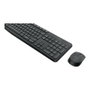 Logitech MK235 Combo clavier et souris sans fil Gris QWERTY US International