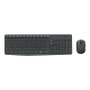 Logitech MK235 Combo clavier et souris sans fil Gris QWERTY US International