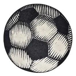 Tapis rond 140 cm pour chambre d'enfant en polyester