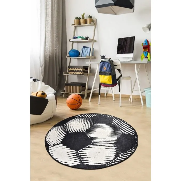 Tapis rond 140 cm - Chambre enfant - Polyester