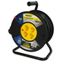 WOLFPACK LINEA PROFESIONAL Enrouleur industriel 50 mètres 3x1,5 mm avec réarmement