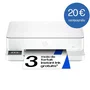 HP Envy 6110e - Imprimante tout-en-un jet d'encre couleur avec WiFi, copie, scan - Compatible HP+ avec 3 mois d'Instant Ink inclus