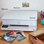 HP Envy 6110e - Imprimante tout-en-un jet d'encre couleur avec WiFi, copie, scan - Compatible HP+ avec 3 mois d'Instant Ink inclus