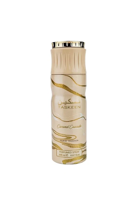 Paris Corner Taskeen Caramel Cascade Déodorant en spray Unisexe Paris Corner Taskeen Caramel Cascade Déodorant en spray Unisexe
