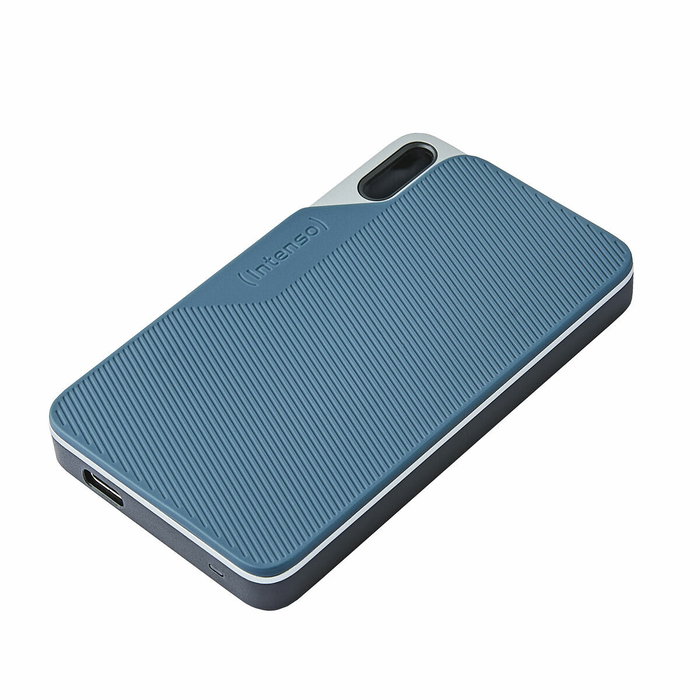 Intenso TX100 SSD Externe 1 To USB-C Bleu et Gris Intenso TX100 SSD Externe 1 To USB-C Bleu et Gris