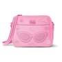 Barbie - Sac bandoulière Fashion Petite Travel en PVC - Dimensions 10 x的生17 x 25 cm - Rose - Mattel - Karactermania