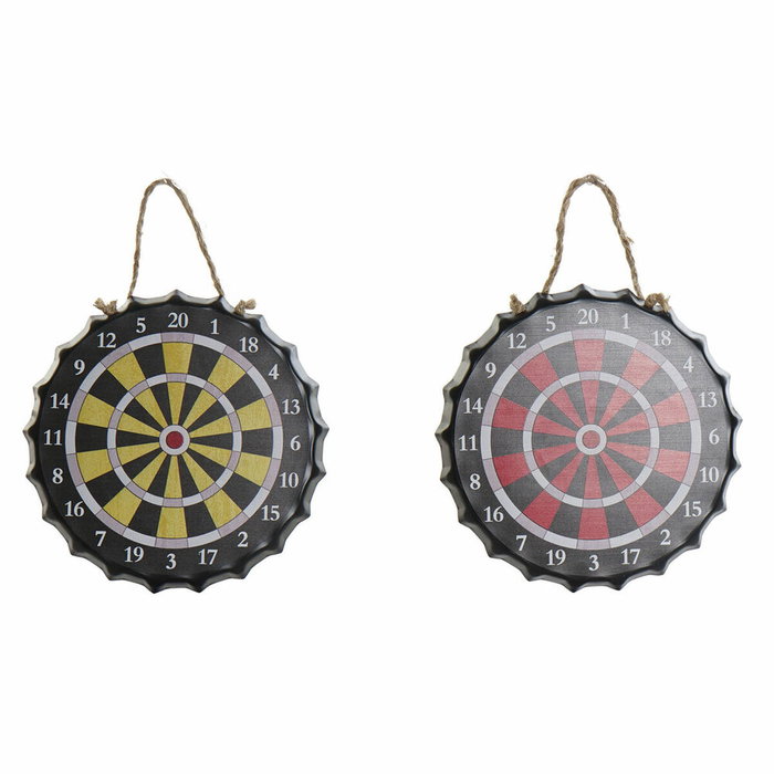 DKD Home Decor Décoration murale en Fer (2 pièces) DKD Home Decor Décoration murale en Fer (2 pièces)
