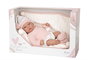 Muñecas Arias Muñeca Elegance 40 cm Andie avec yeux dormeurs et 14 sons (magnétique et boîtier démonstration Try Me) - Poupée interactive en espagnol