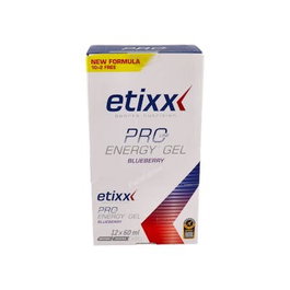 ETIXX Double Carb Energy Gel Myrtille 12 x 60ml