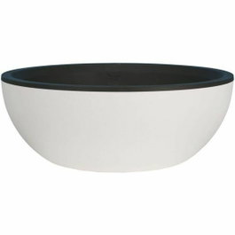 Riviera Pot de fleurs Granit Blanc D40 H15 cm