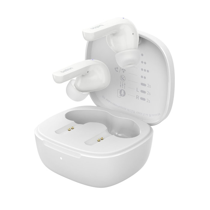 Belkin SoundForm Motion AUC010btWH - Écouteurs True Wireless Blanc Belkin SoundForm Motion AUC010btWH - Écouteurs True Wireless Blanc