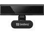 Sandberg Face Scan Webcam Mini - Caméra Web Full HD 1080P avec Micro, Compatible Windows Hello et Reconnaissance Faciale pour Réunions en Ligne