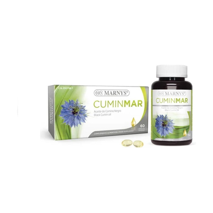 MARNYS Cuminmar Huile de Cumin Noir 60 Capsules